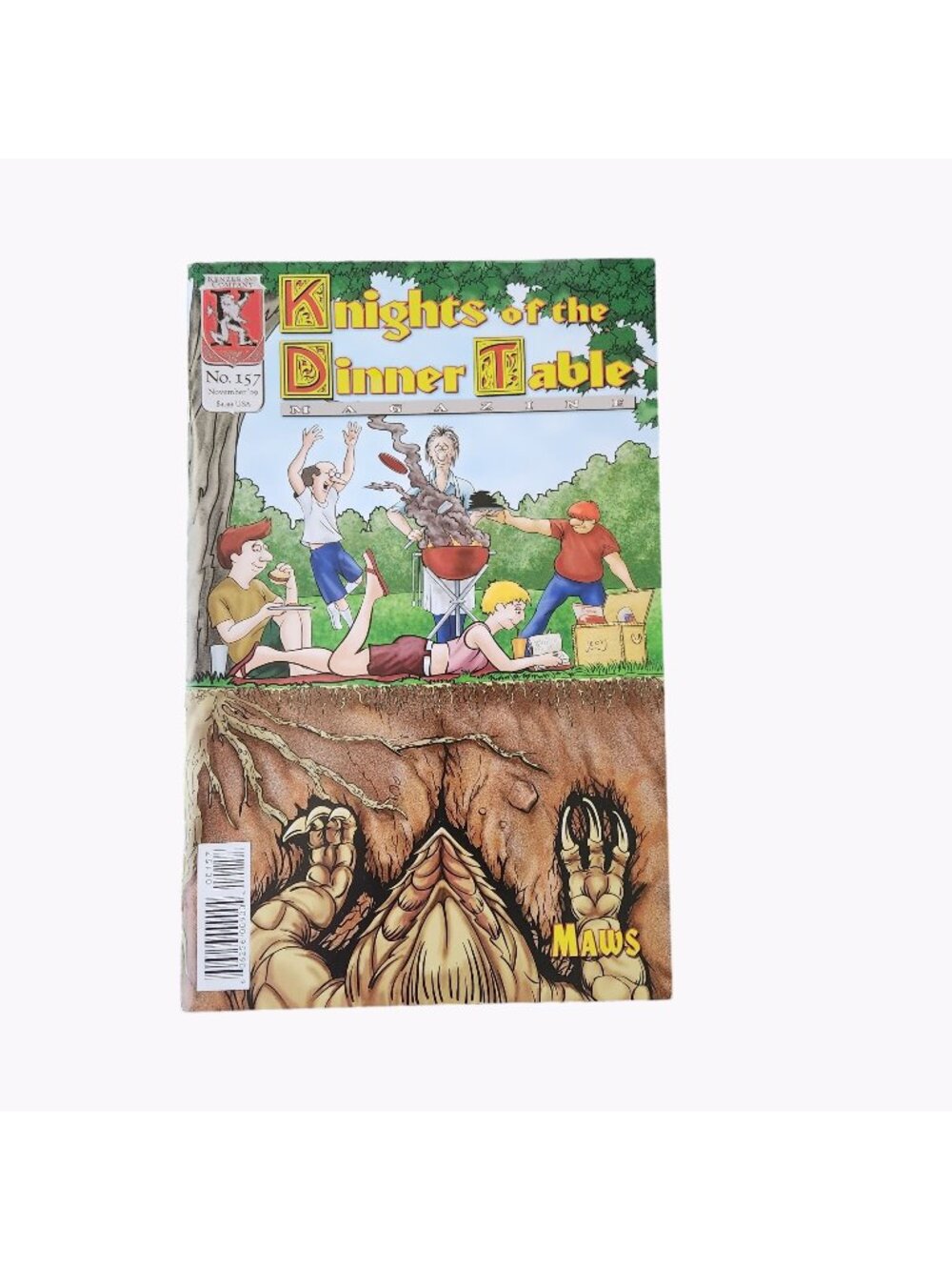 Knights Of The Dinner Table #157 Magazine Comic Book Collector Bagged Boarded